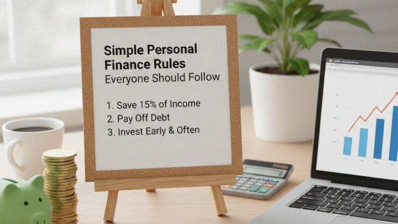 Simple Personal Finance Rules Everyone Should Follow